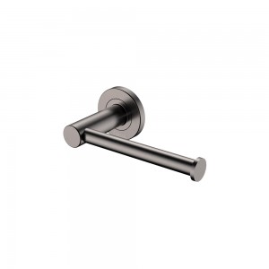 Kaya Toilet Roll Holder, Gun Metal